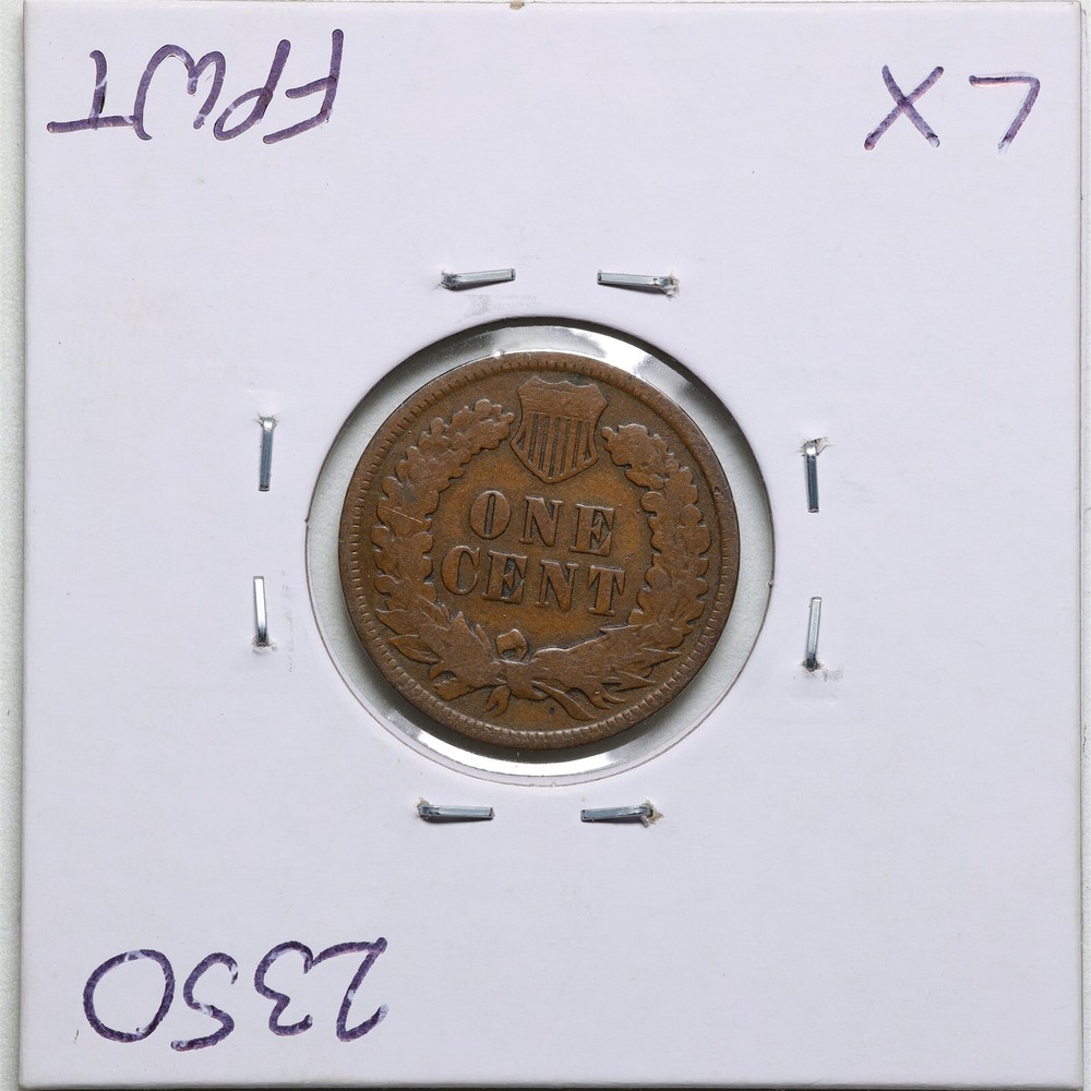 1874 1C Indian Head Cent in VG Condition #2350