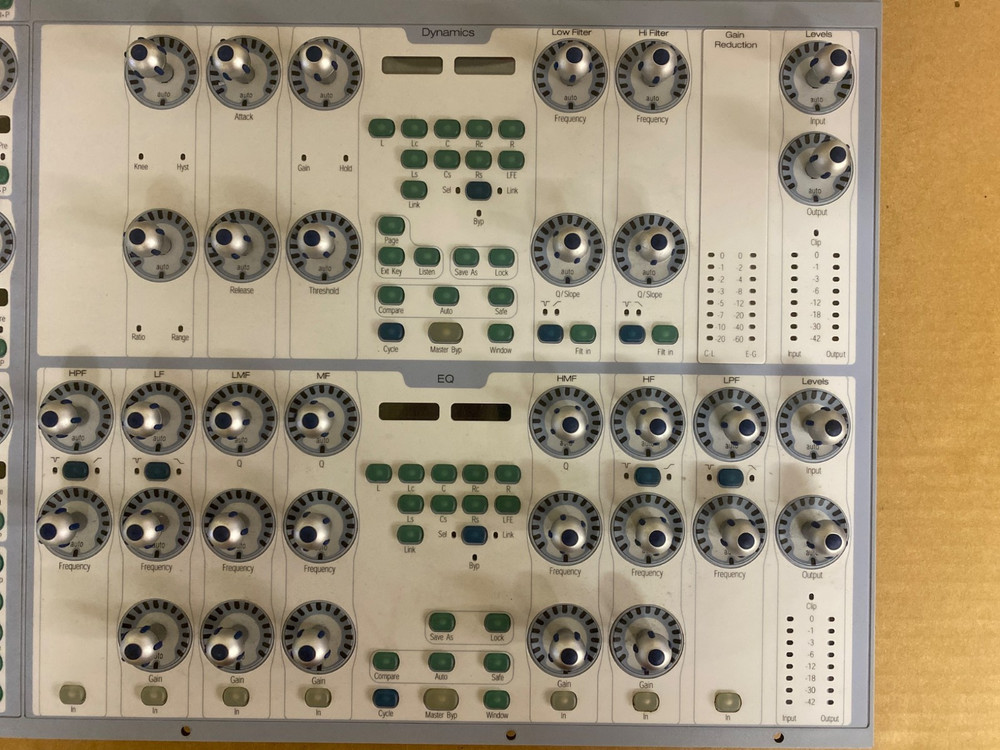 Digidesign Avid D-Control Left PCB, Dynamics & EQ Knob /Channel Control Panel