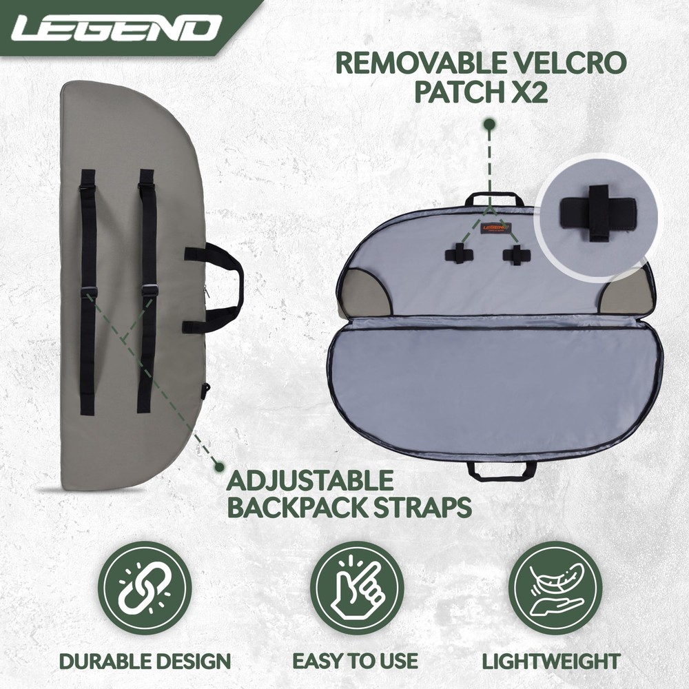 Essential Compound Bow Case - Soft Bow Case for Compound Bow & Archery Access...