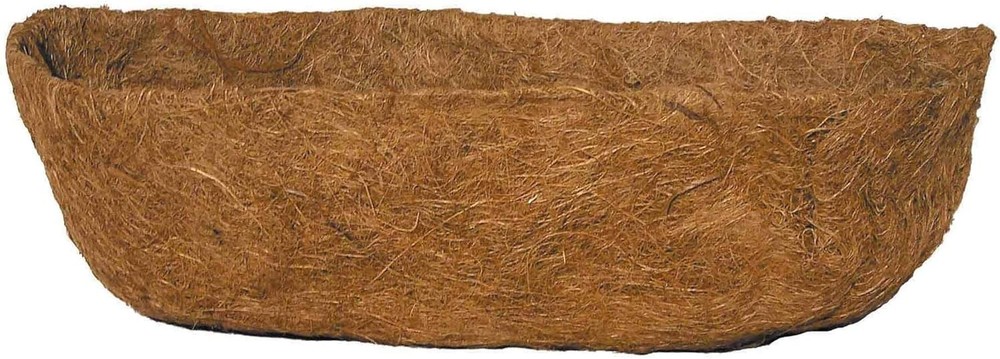 Pre-Formed Coco Liner with Soil Moist – 30-Inch Replacement Liner for Window ...