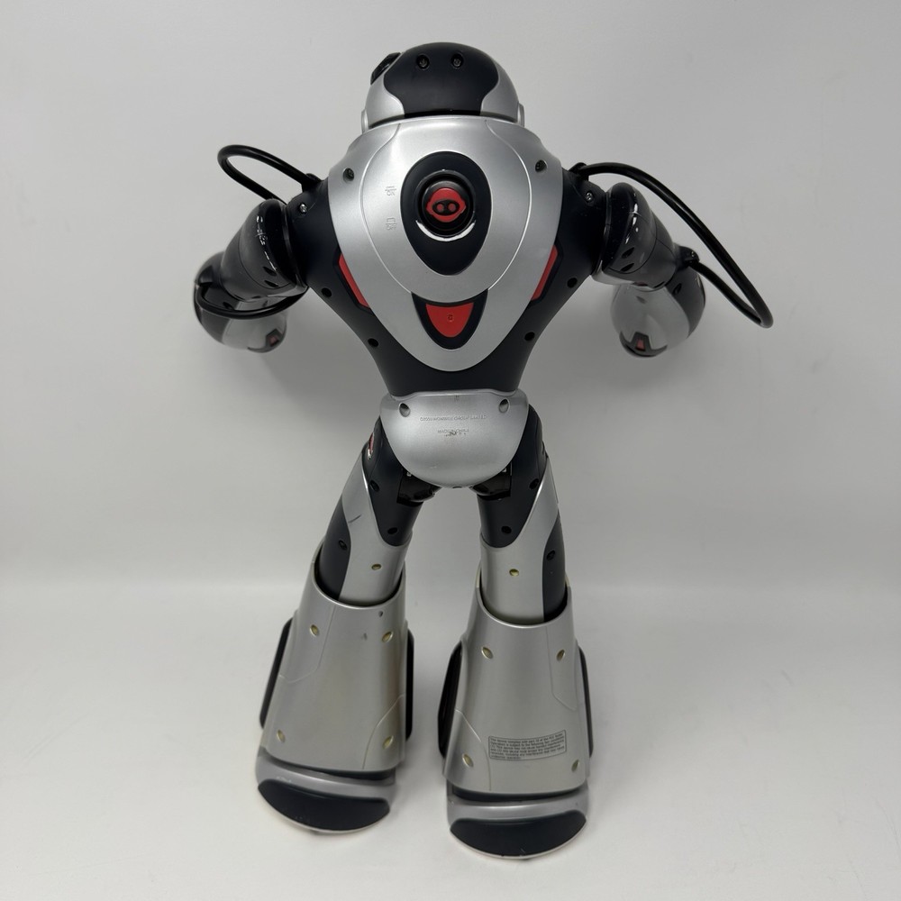 WowWee Joebot Robot 2008 Silver Edition Interactive Toy Lights Sound Working