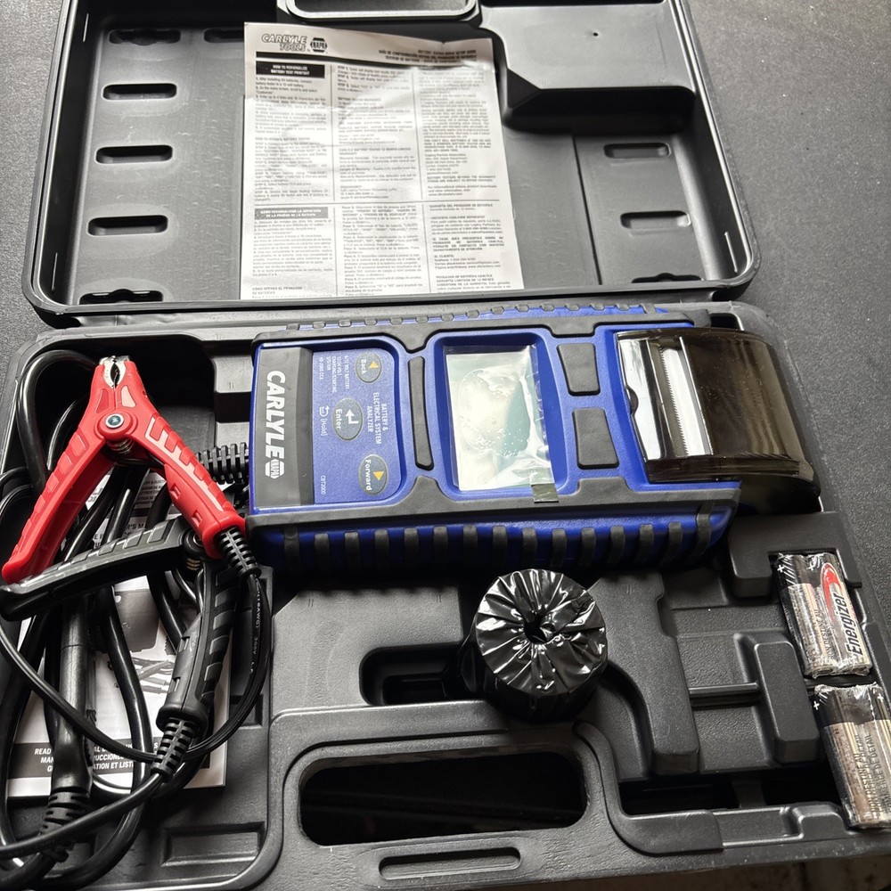 Carlyle by NAPA Tools & Equipment Battery & Electrical System Analyzer CBT2000