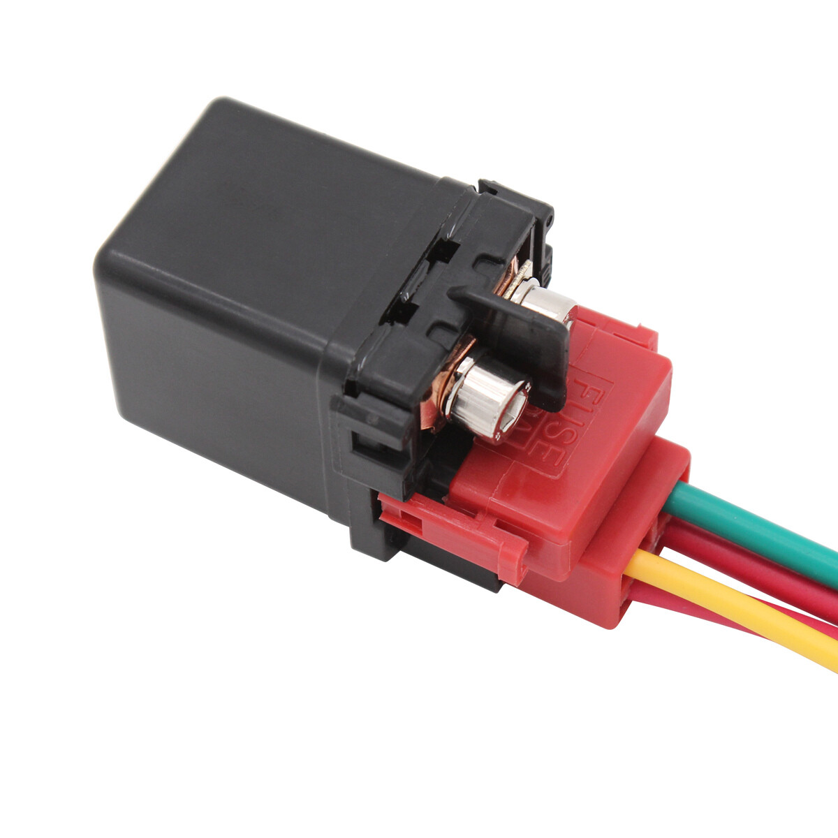 Starter Relay Solenoid + Plug For HONDA CBR600 F2 F3 F4 F4I CBR600RR 1991-2014