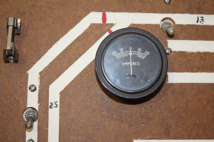 Handmade Wood Traintrack Control Panel Manostat Throttle Voltmeter Steampunk