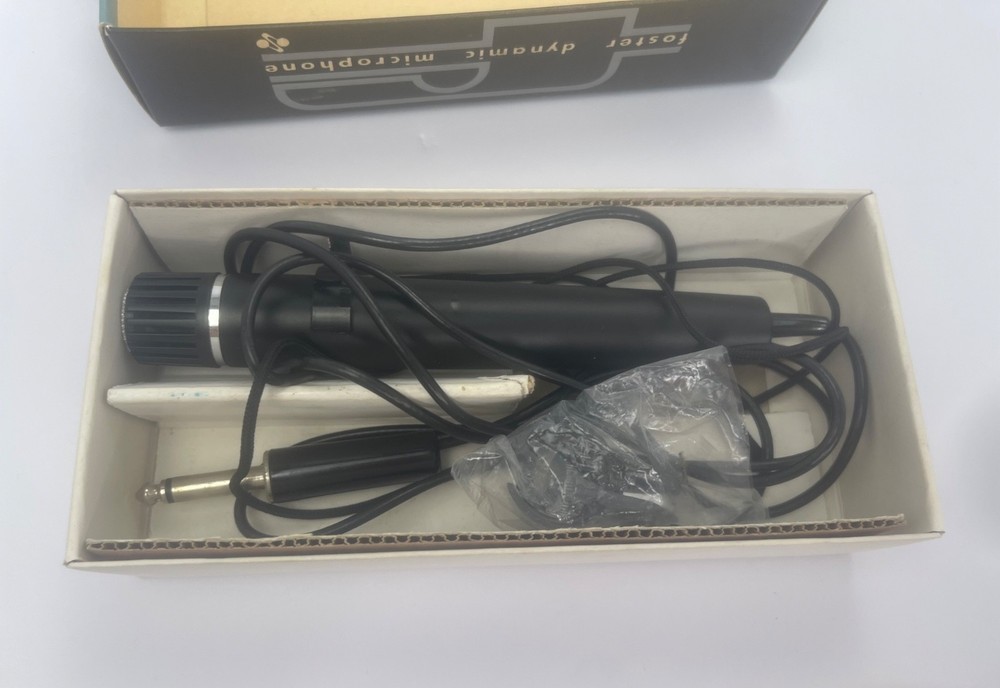 Foster DF-12 Dynamic Microphone Japan with Original Box
