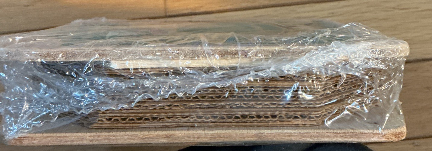 Vintage Flower & Leaf Press 7”x 7” Woodcrafter Kits NEW Sealed