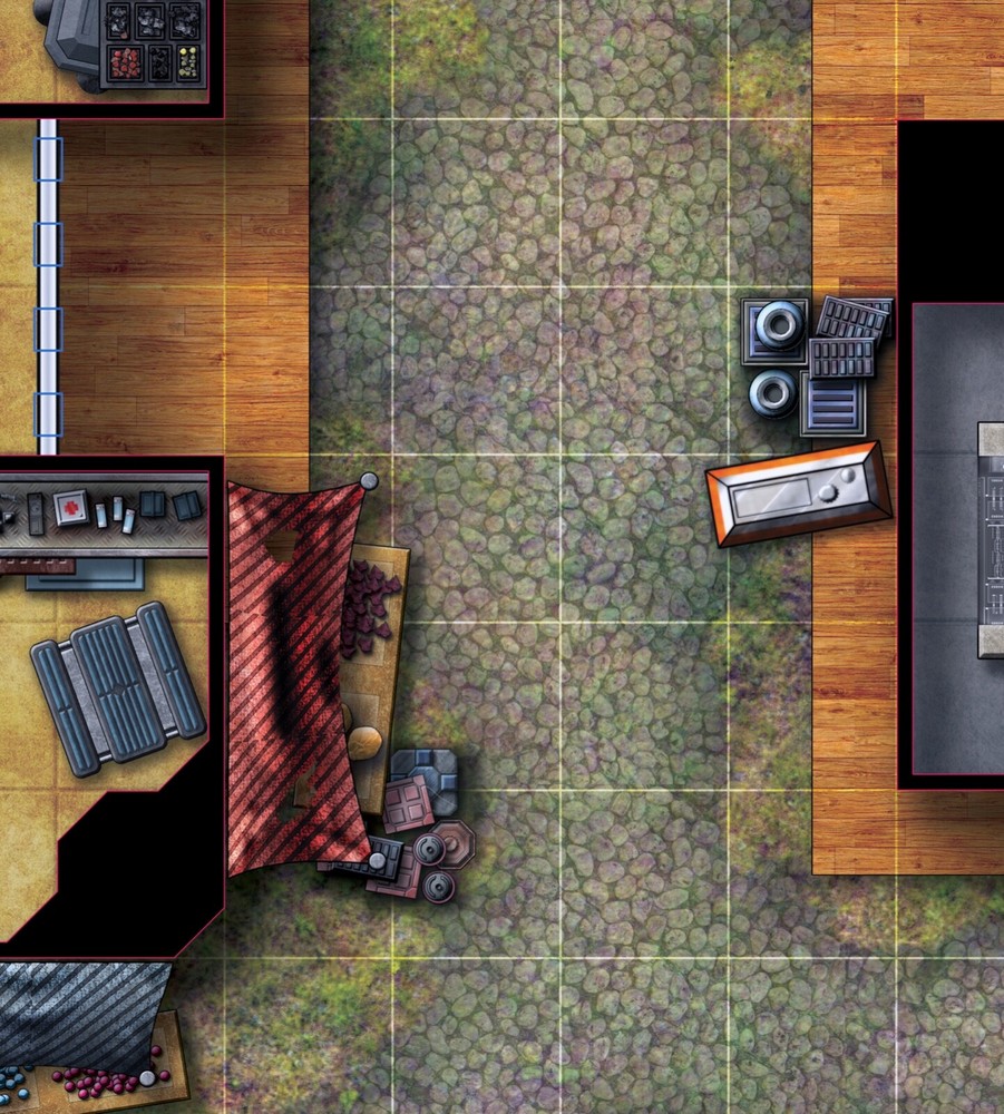 Scifi RPG Poster Maps