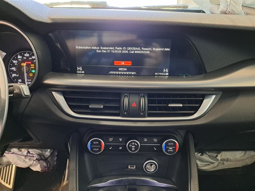 2018 Stelvio Display Screen Sku#4133343