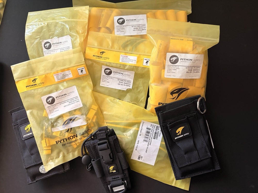 Bundle:  9 Python Safety fall Protection For Tools