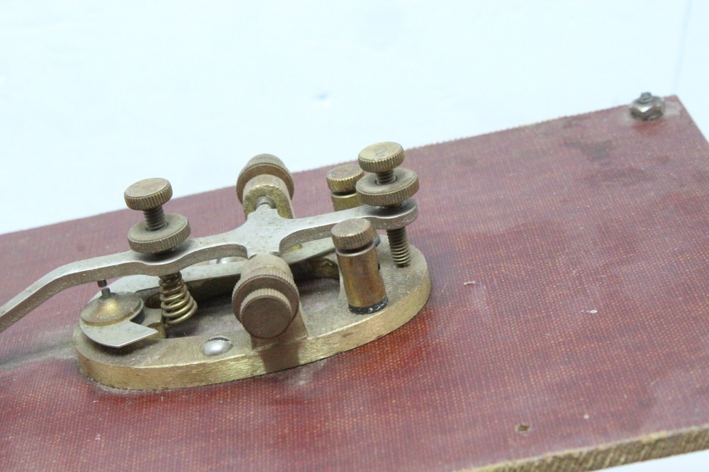 Vintage Morse Code Telegraph Key