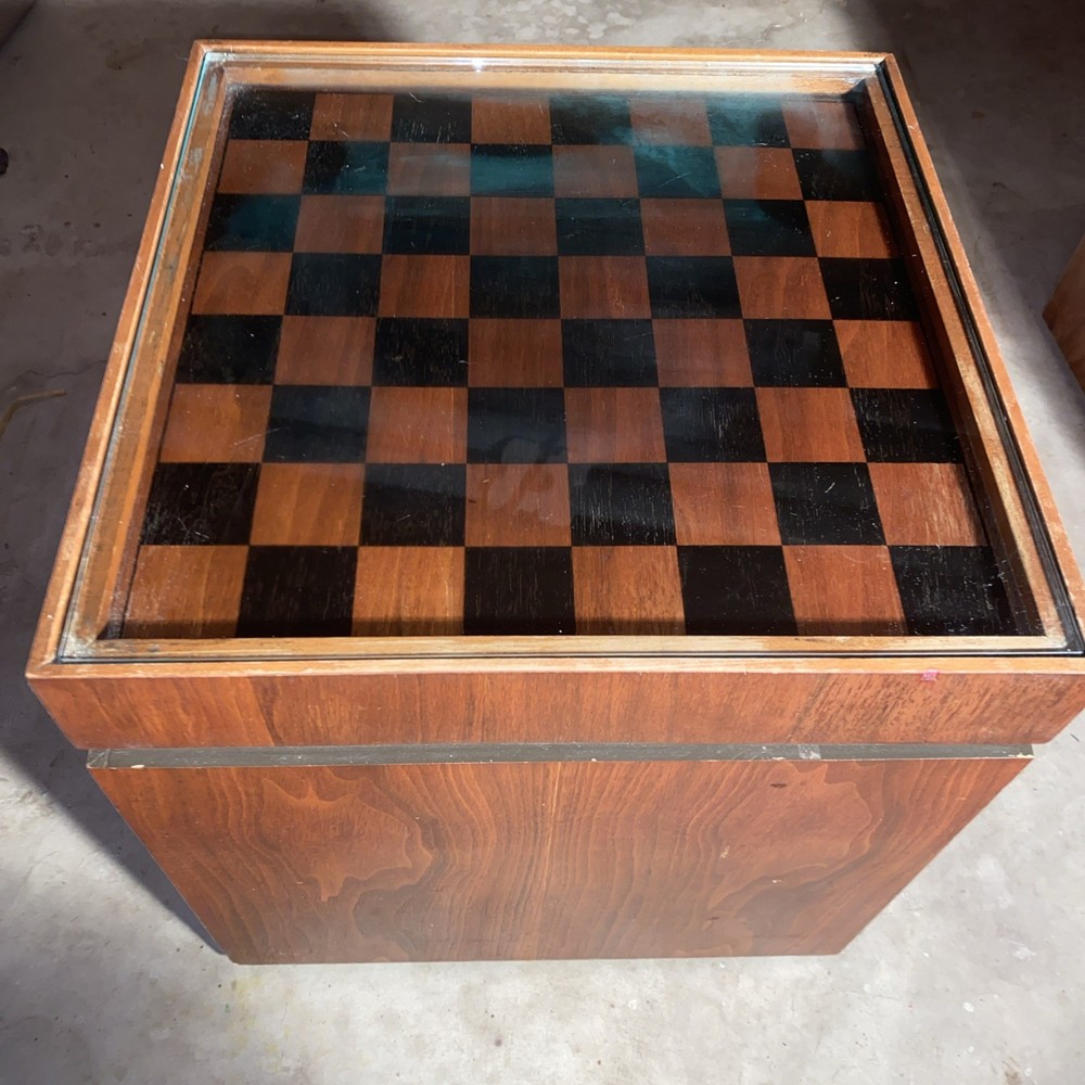 Lane Chess Checkers Ottoman