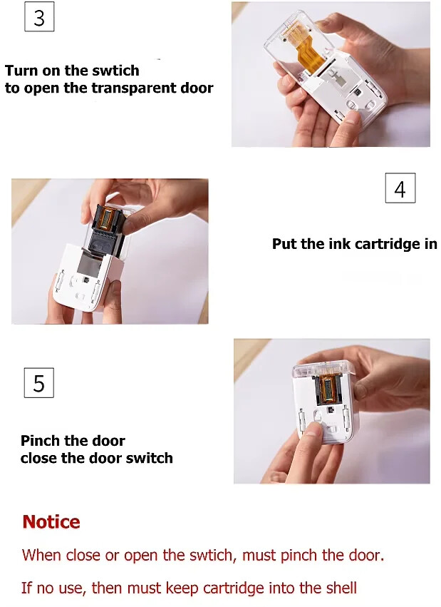 Handheld inkjet printer mini multifunctional Bluetooth connection color label