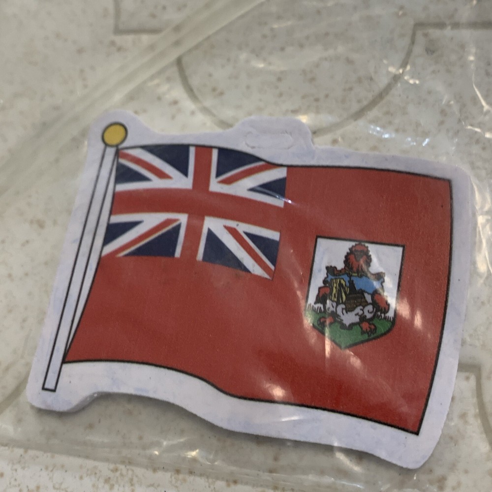 Bermuda Flag Luggage Tag Rubber