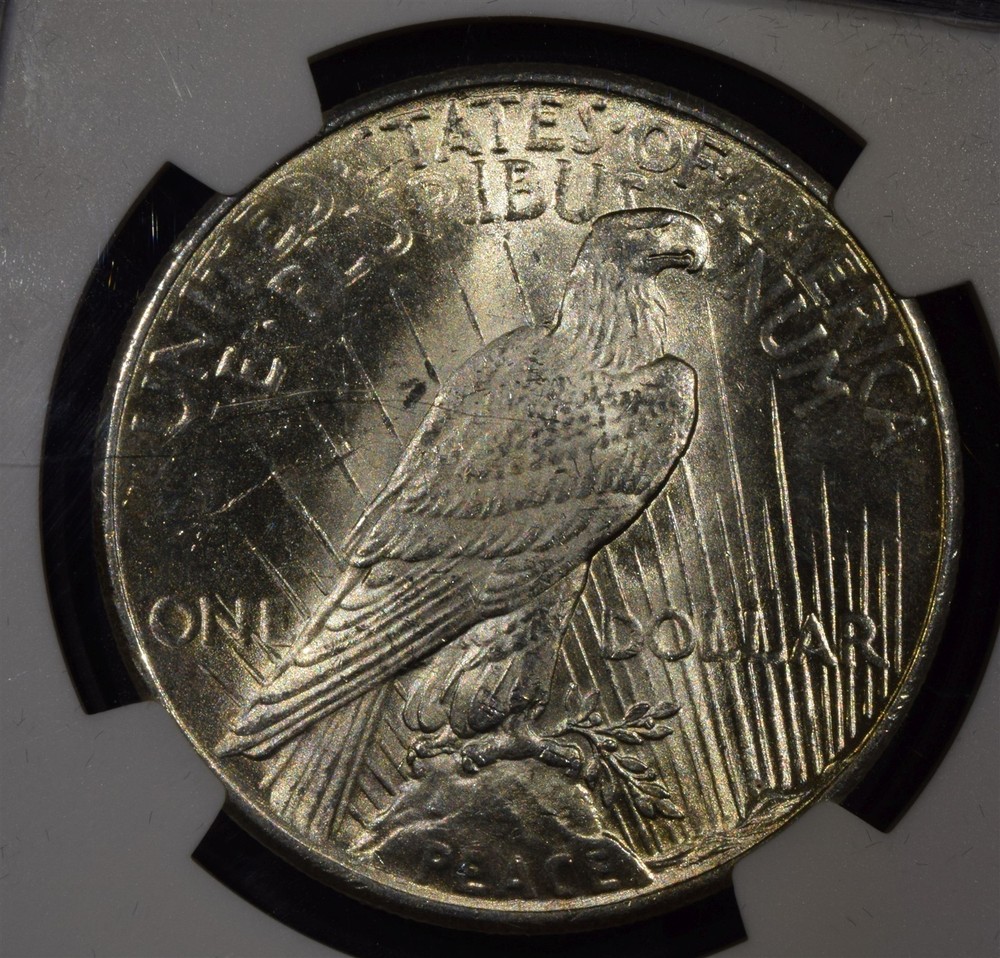 1925 Peace Dollar "NGC MS63"