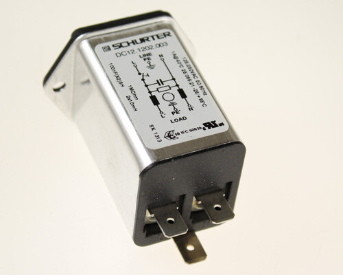 DC12.1202.003 SCHURTER emi filter