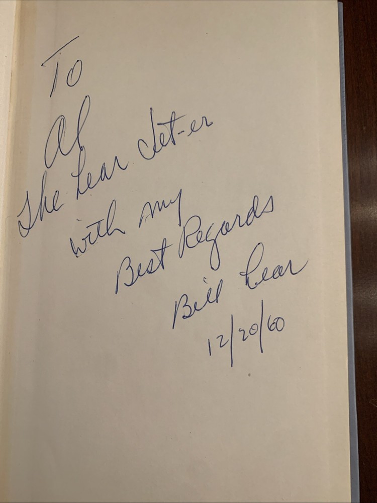 Aviation History -- Rickenbacker SIGNED, Lindbergh, Earhart, Lear SIGNED