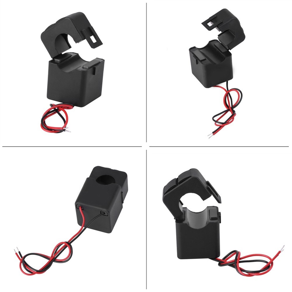 PZKHCT Split Base Current Transformer Coil Sensor For 100A Amp Energy Meter Hot↑