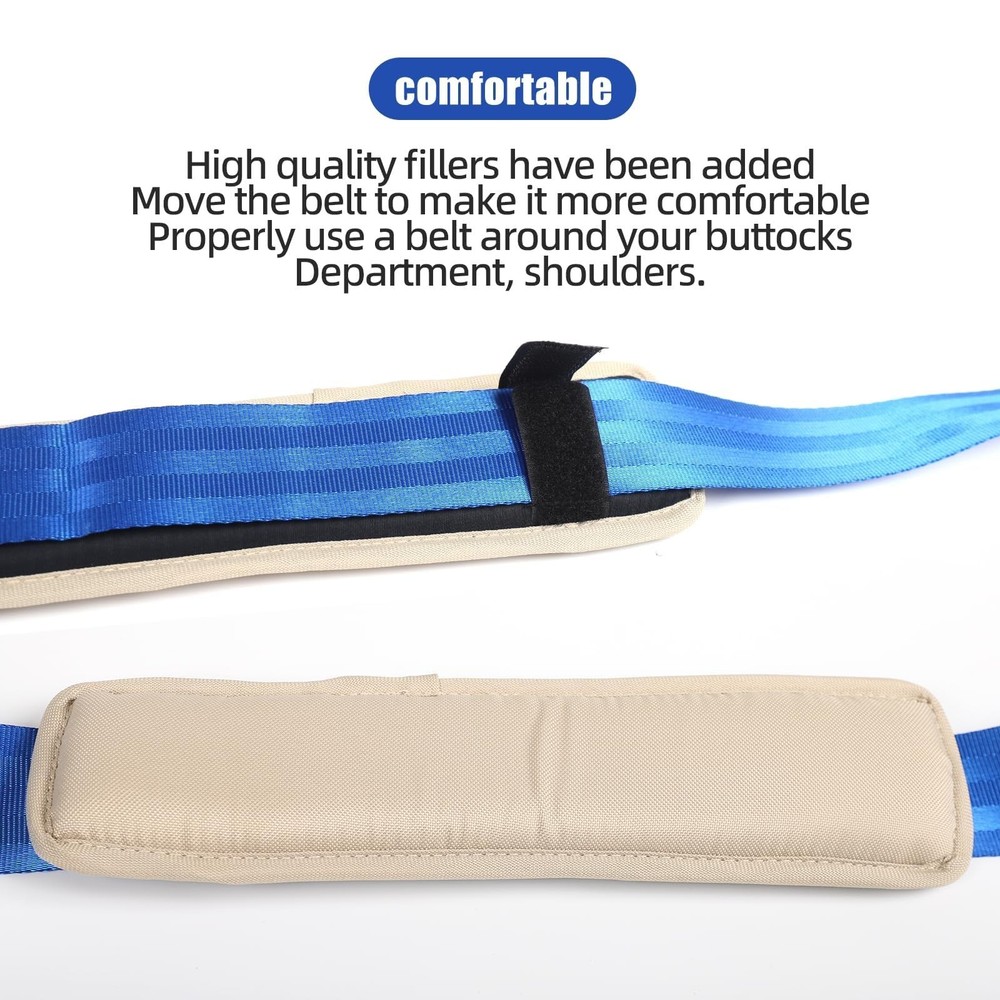 Mulligan Mobilization Belt 8ft Joint Mobility Strap with Quick-Release Buckle...
