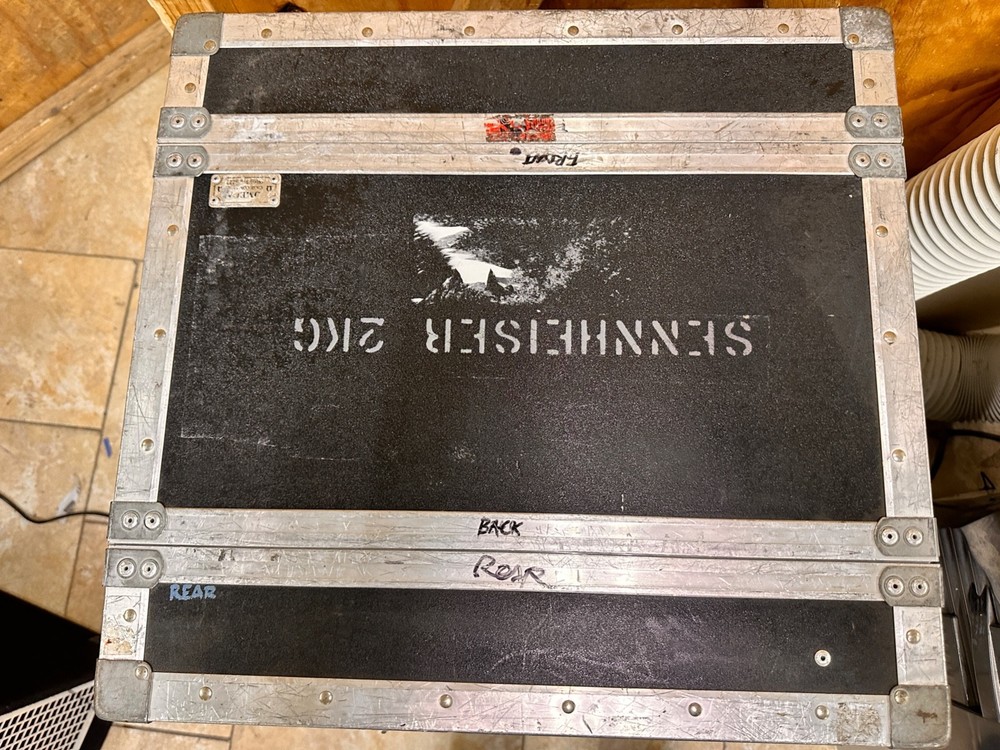 Omega 1U Single Space Wireless Microphone Rack Case #2