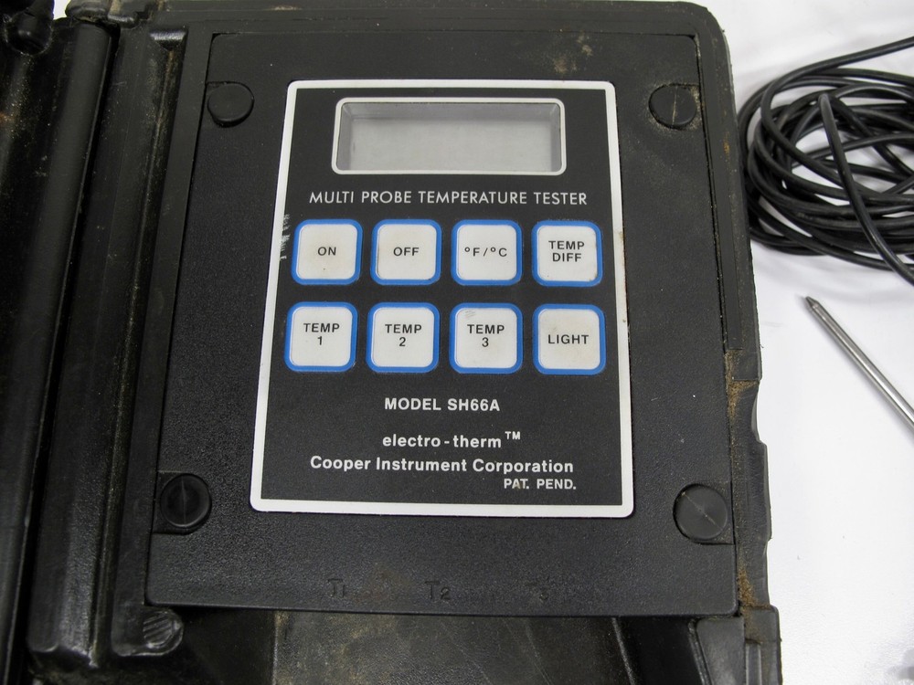 Cooper SH66A Digital 3 Zone Temperature Thermistor Instrument