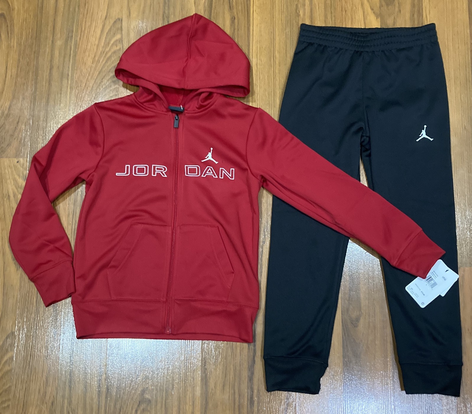 Nike Air Jordan Youth Boys 2-Piece Tracksuit Set Size 10 New