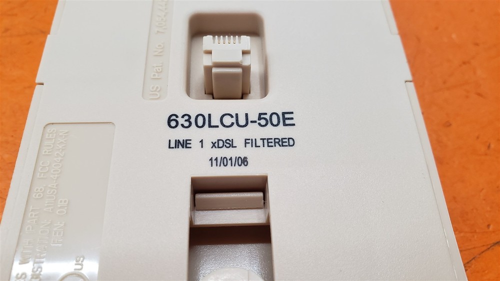 ⭐️⭐️⭐️⭐️⭐️ Suttle Wall Mount DSL Adapter Filter 630LCU-50E