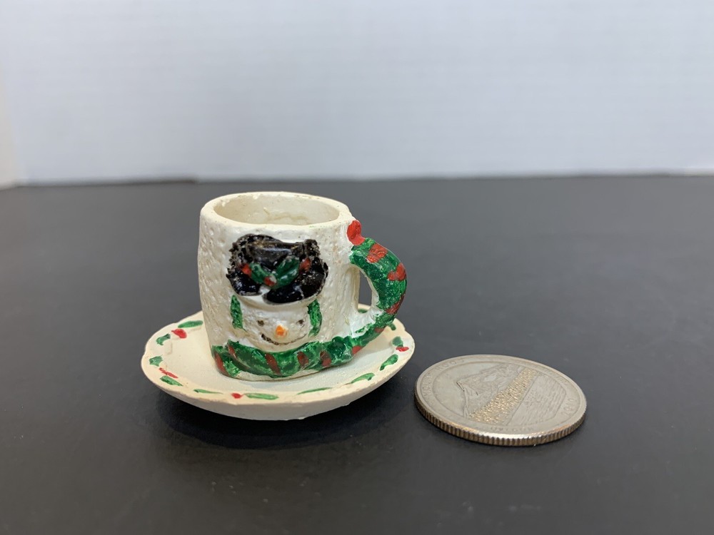 Small Snowman Mini Tea Set 1996