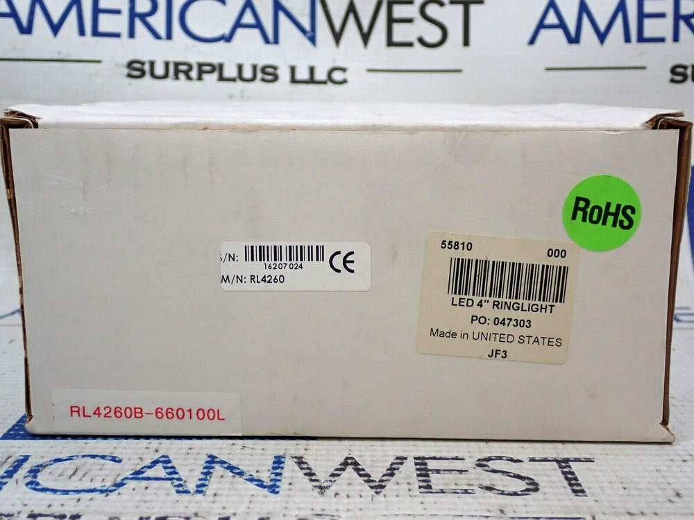 Advanced Illumination RL4260 Ringlight + CS100-IC Variable Current Controller