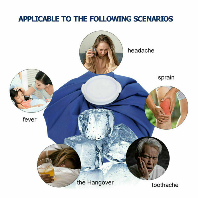 1/3PCS Ice Bags Packs Knee Neck Reusable Cold Relief Pain Headache Sport Injury