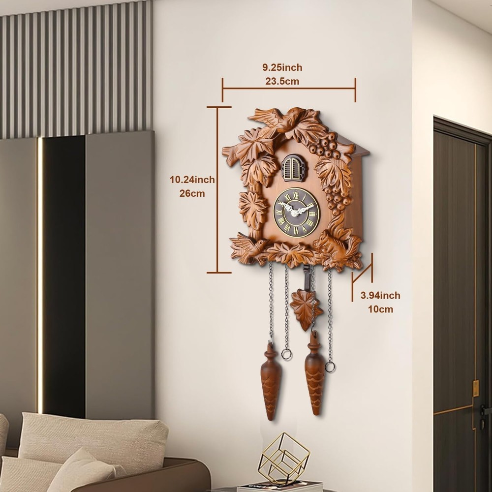 Handcrafted Wood Cuckoo Clock MX211