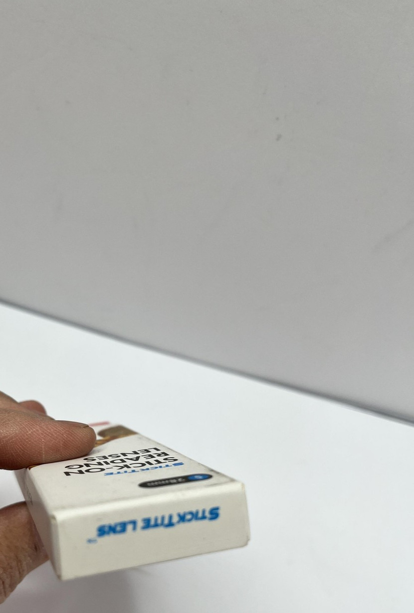 StickTite Stick-On Reading Lenses +2.00 Small 28mm Reusable Magnifier Pair