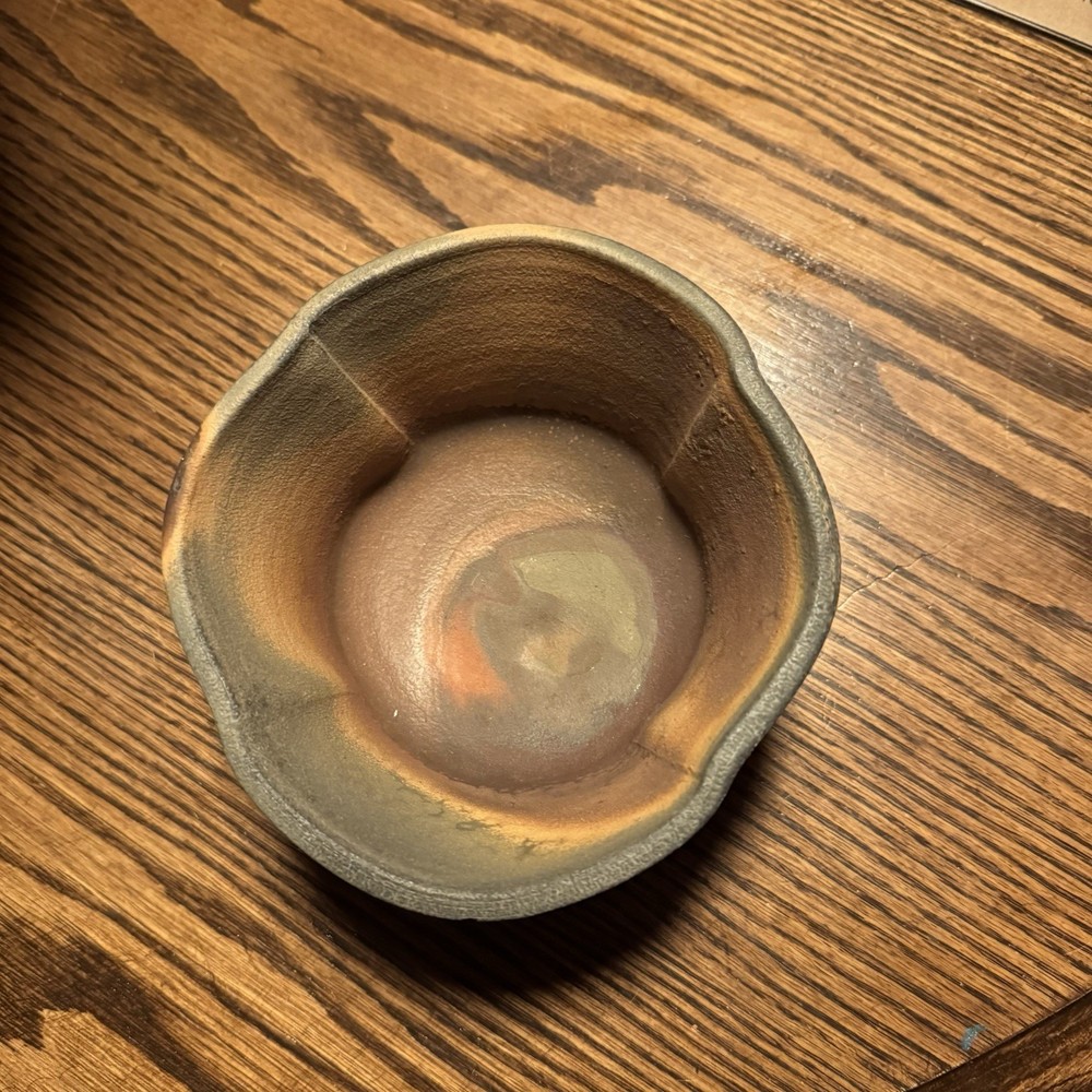 Cool Handmade Signed Pottery Bowl