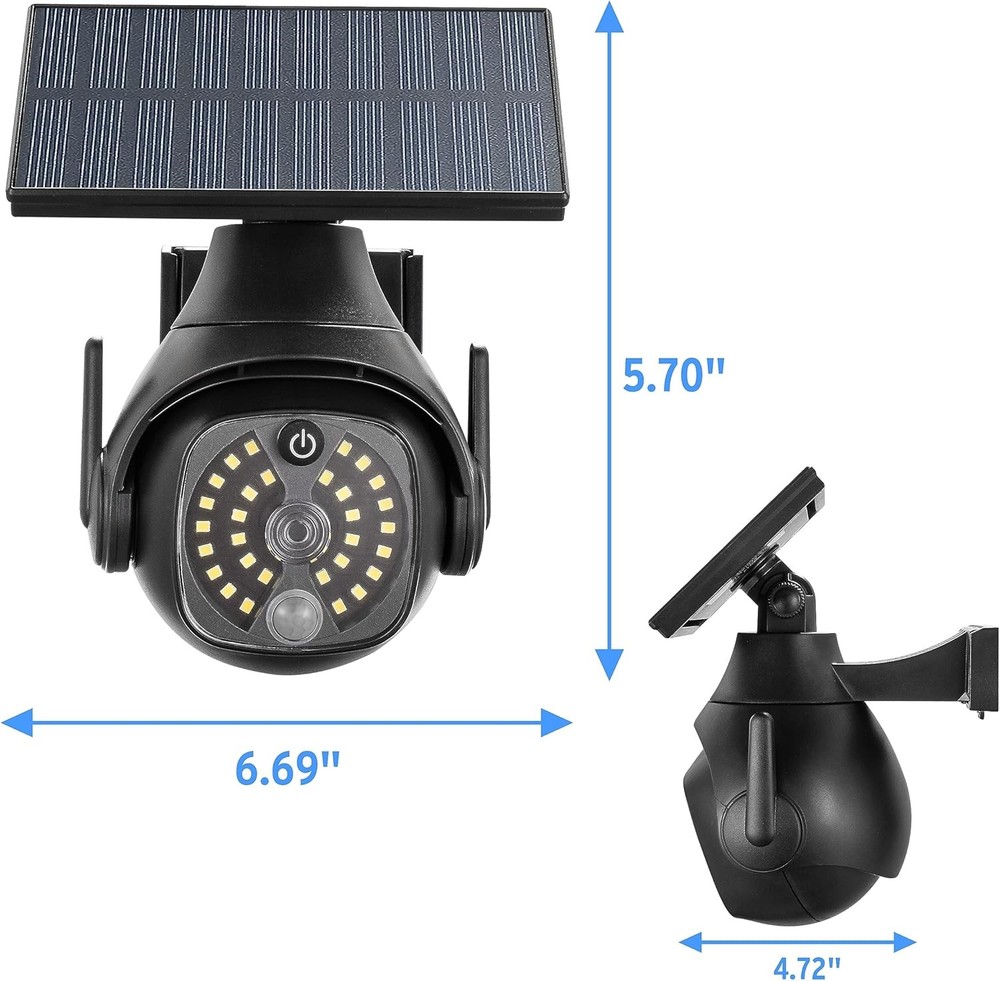 Camera Solar Lights – Solar-Powered Security Lighting with Built-In Cameras