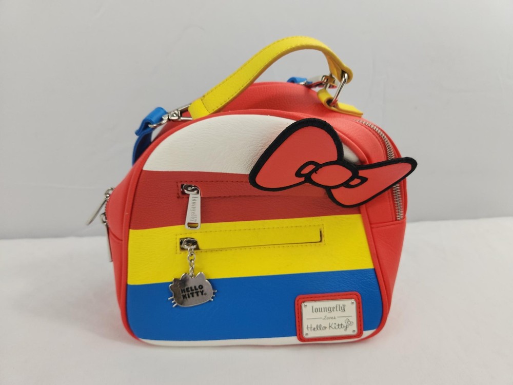 Loungefly Loves Hello Kitty Leather Mini Backpack - Multicolor