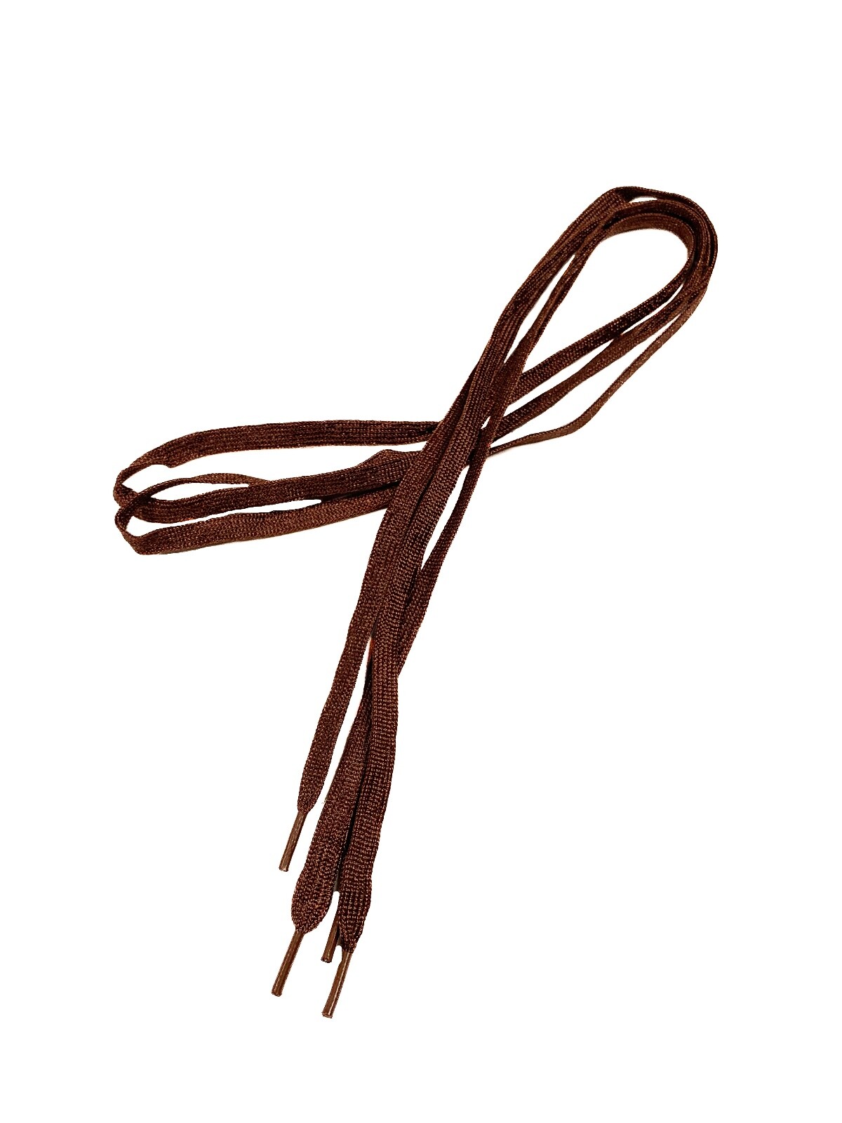 U.S. WORLD WAR 2 ORIGINAL NYLON BROWN MILITARY 40" BOOT LACES 1 PAIR NOS*