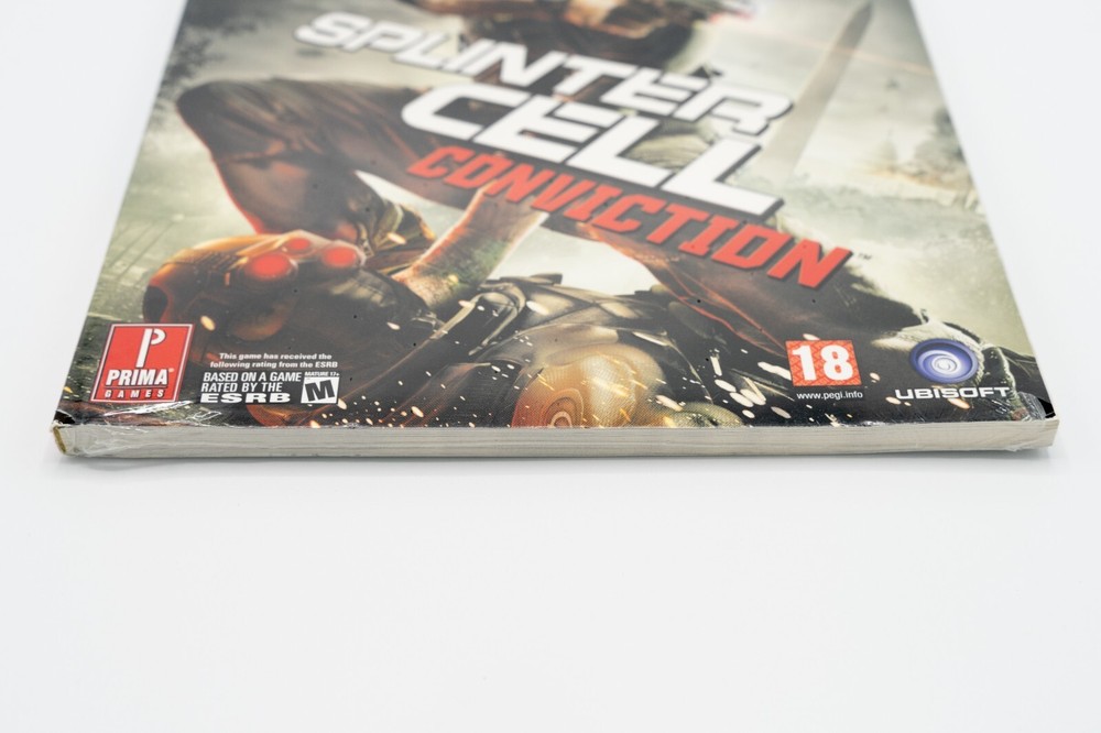Tom Clancy's Splinter Cell Conviction Official Strategy Guide 2010 *New Sealed*