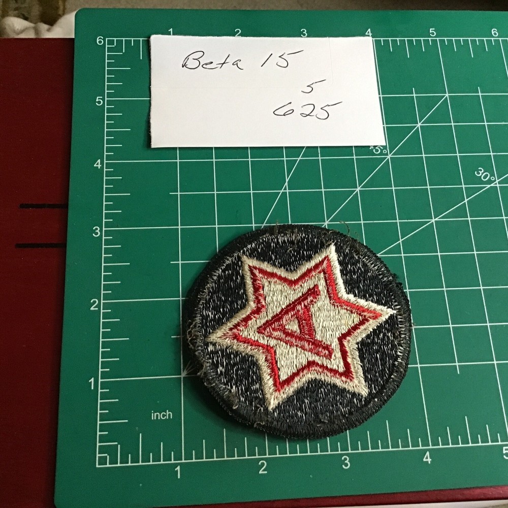 WW2 6th Army Patch Sew On