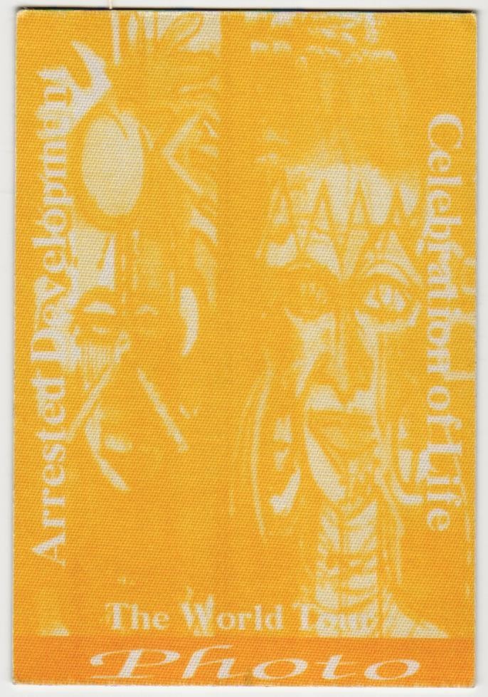 Vintage 1996 Arrested Development Backstage Pass Photo
