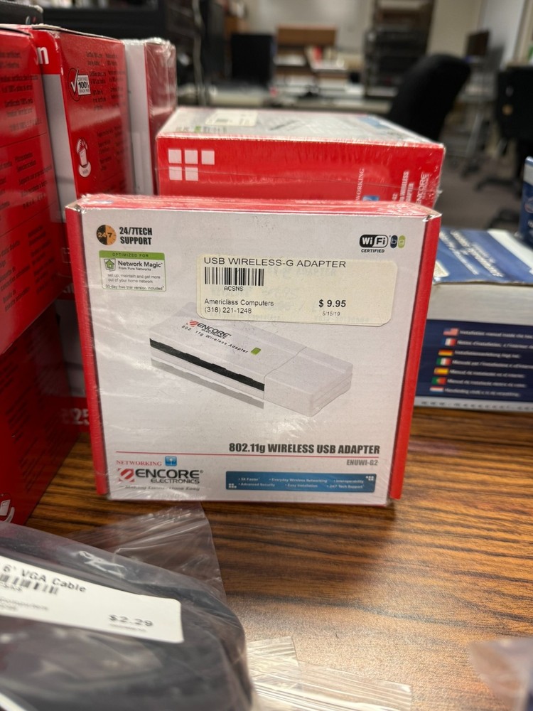 USB Wireless 802.11G Adapter