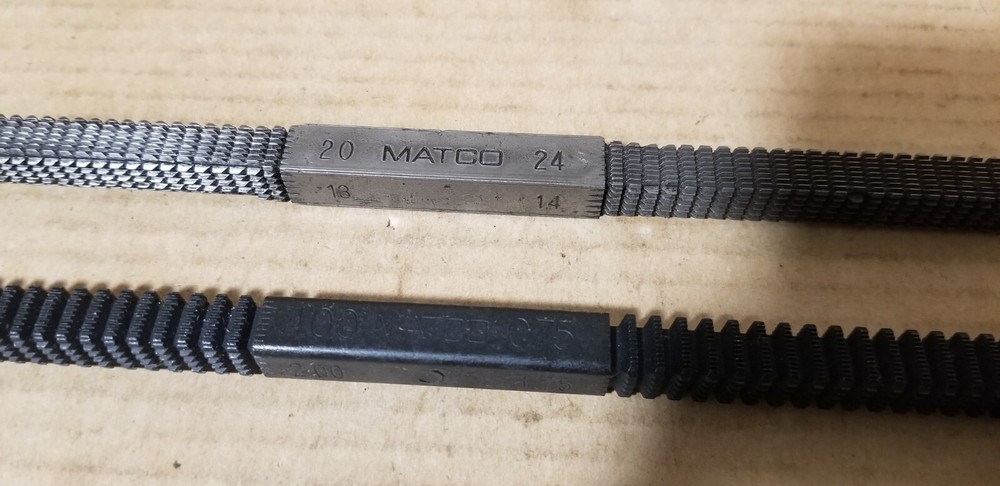 Matco USA TR1 & TRM8A Thread Restoring File , VGC