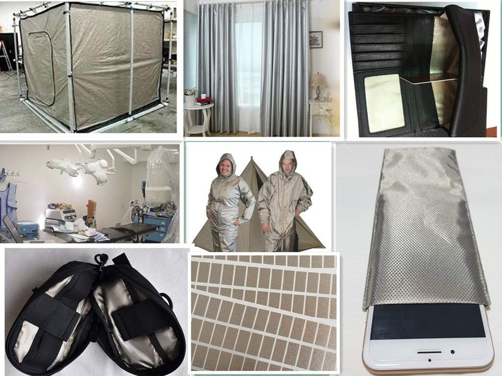 Adjustable EMF Shield Smart Meter Cover - RF Radiation Blocker Faraday Cage
