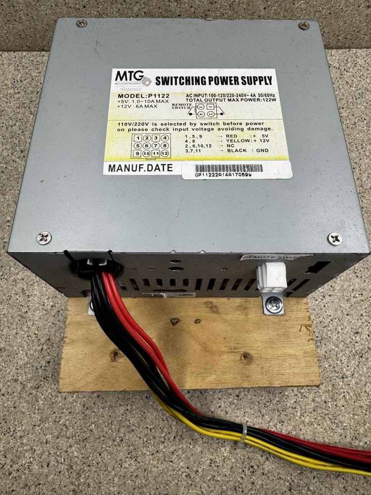 mtg switching power supply  p1122