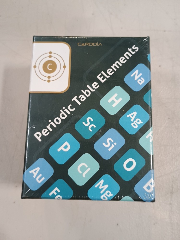 CARDDIA | Periodic Table Educational Flashcards | 118 Elements with Atomic Da...