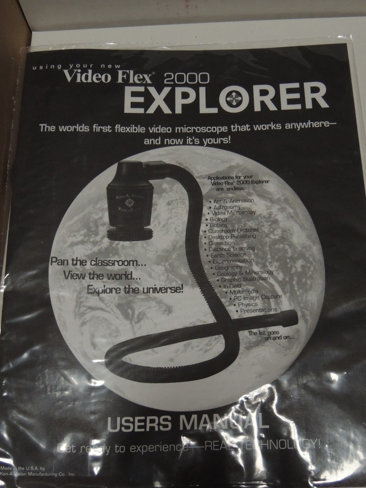 Ken A Vision Video Flex 2000 Explorer