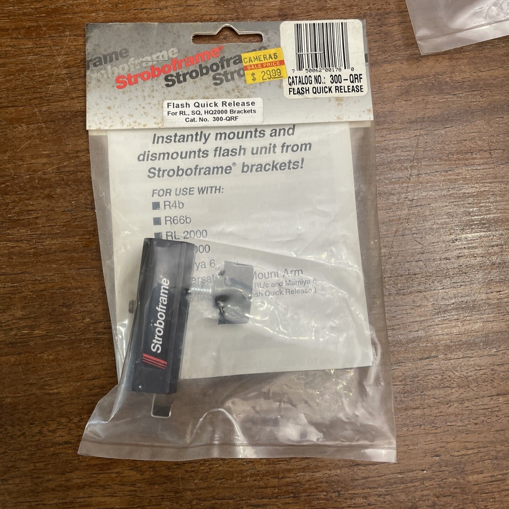 NOS LOT STROBOFRAME CAMERA FLASH MOUNTS ETC