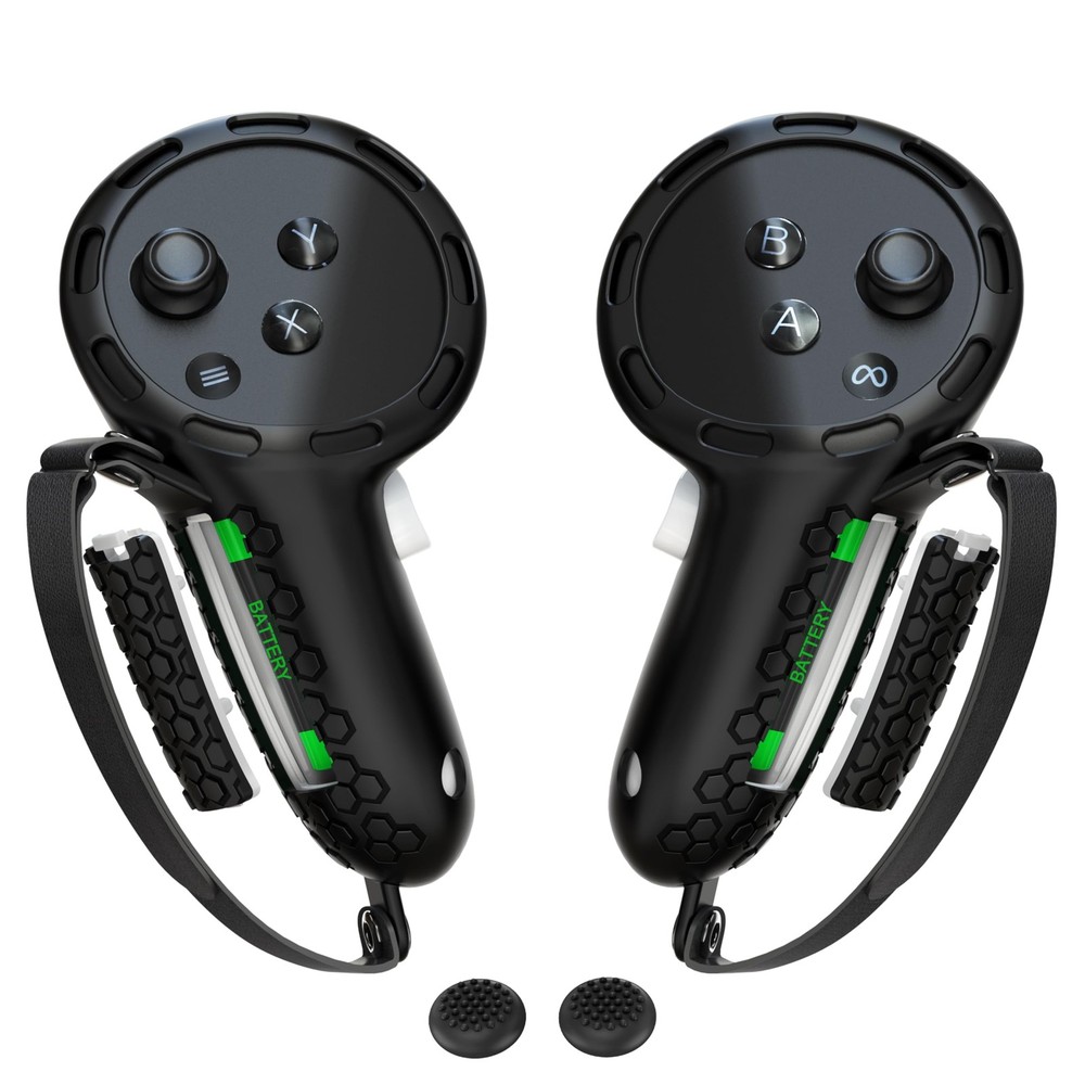 Controller Grips Compatible with Meta Quest 3S Oculus Quest 3 Controllers Str...