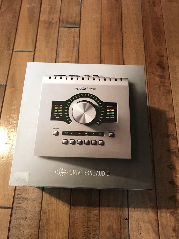 Universal Audio Apollo Twin USB Duo Core USB 2x6 Audio Interface (PC)- Silver