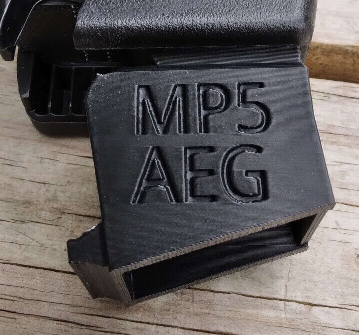 Airsoft MP5 AEG Odin Speedloader Adapter (Black)