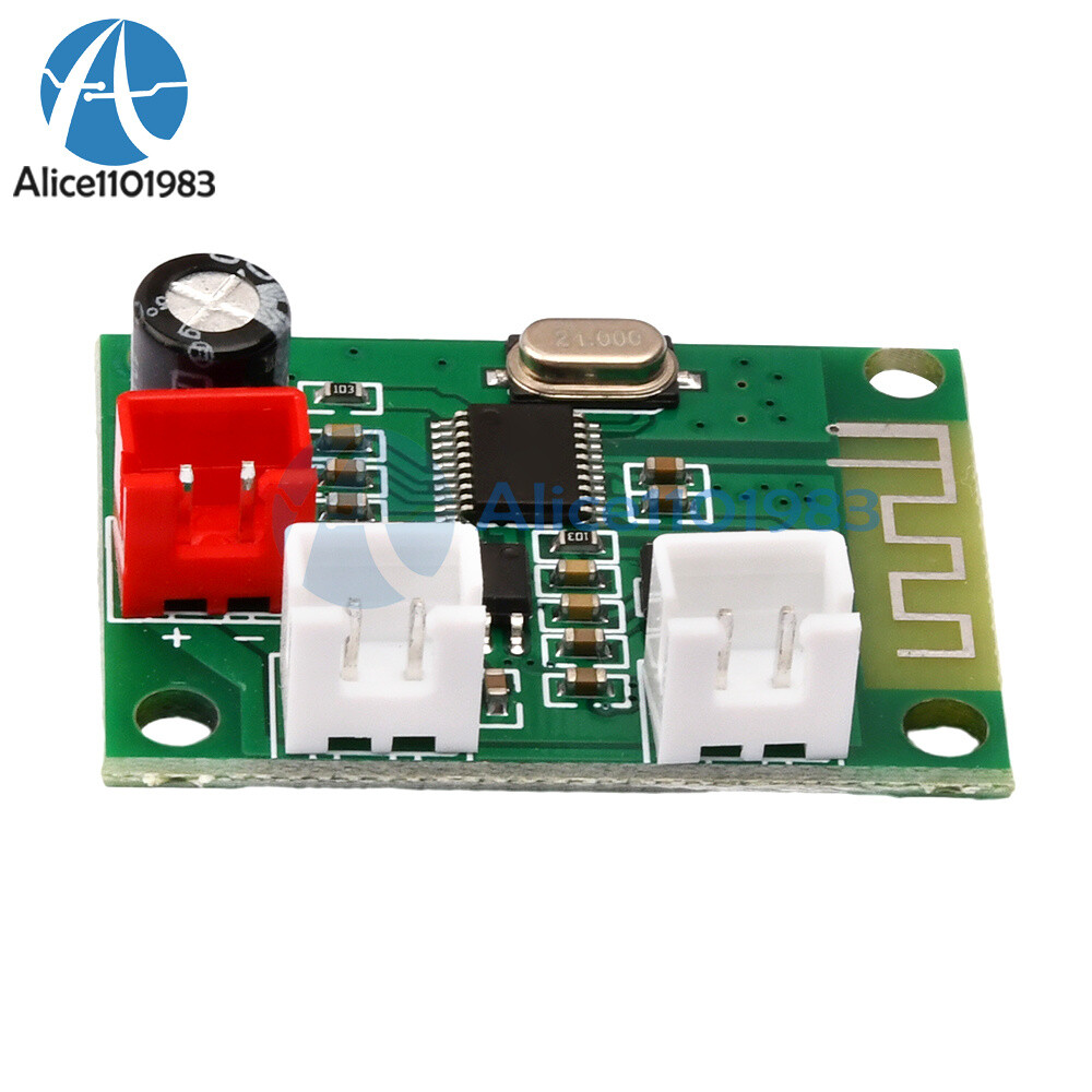 DC 3.3-5V Bluetooth Audio Power Amplifier Board 3W*2 Voice Broadcast Module