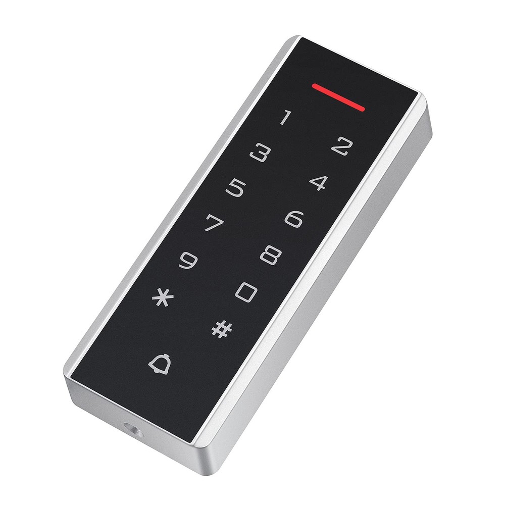 Door Access Control System Keypad ID Card Reader 1000 Users Support 5PCS Keyc